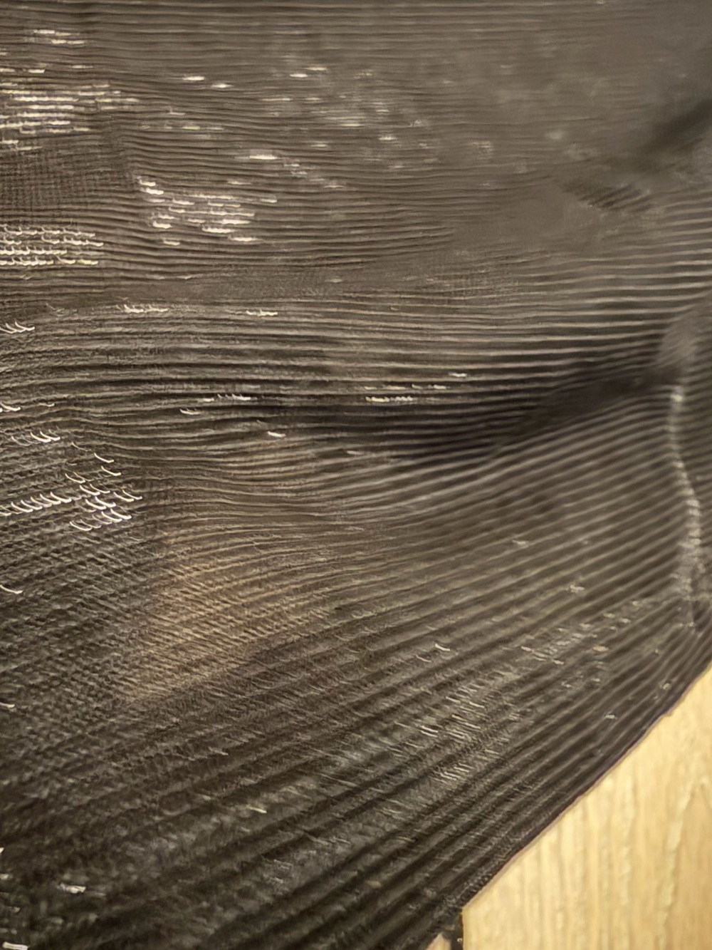 So Real Black Drawstring Ruched Crop Top - Picture 11 of 11
